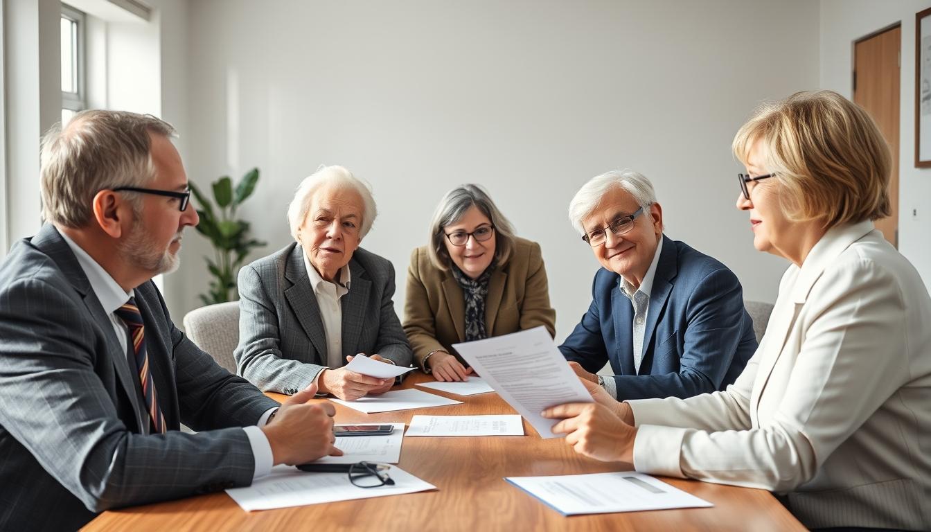 Support through the process